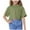 Army Green, variant on Taqqpue Girls Short Sleeve Crop Tops Kids Fashion Oversized Cute Crew Neck Cropped Athletic T Shirts Summer Trendy Boxy Tee Solid Loose Basic Tees Kids 5-15Y
