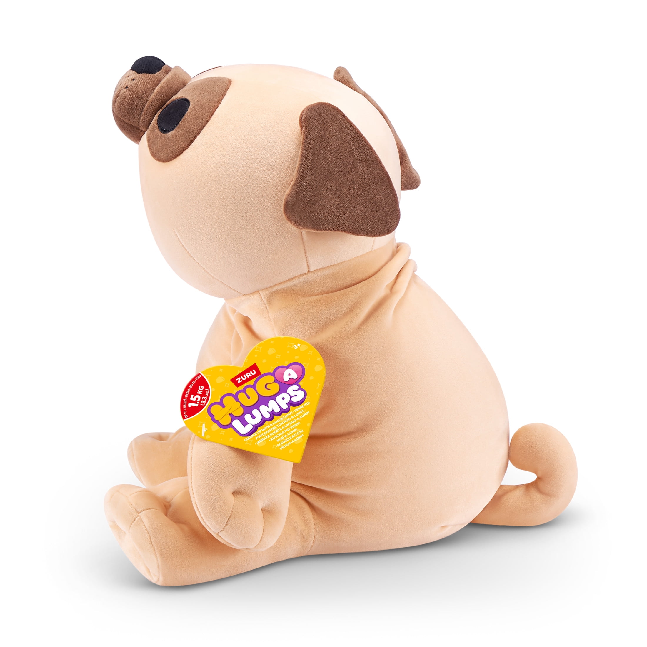 Hug-a-Lumps (Olly) by ZURU, Cuddly Squishy Comfort Plush, Weighted Plush 1.5kg/3.3 Pound