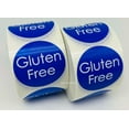 thumbnail image 2 of OPAL- Blue Gluten Free Food Stickers | 1.5" Round Self-Adhesive Label | 500 Labels, 2 of 3