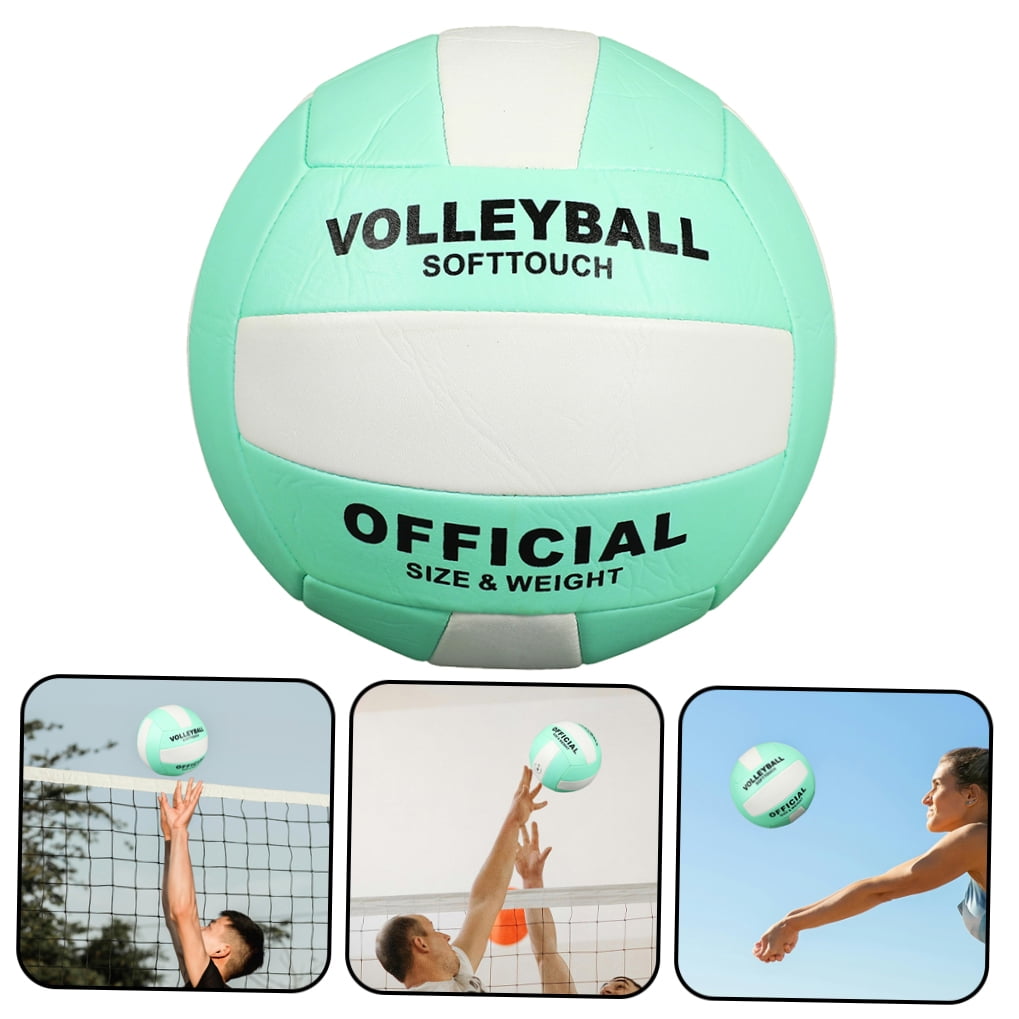 Hytrove 2Pcs Soft Volleyball for Indoor Sports with Durable Thick Material