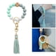 thumbnail image 3 of Llavero de muñeca Pulsera de silicona Llavero de coche, pulsera de mujer - (verde), 3 of 5