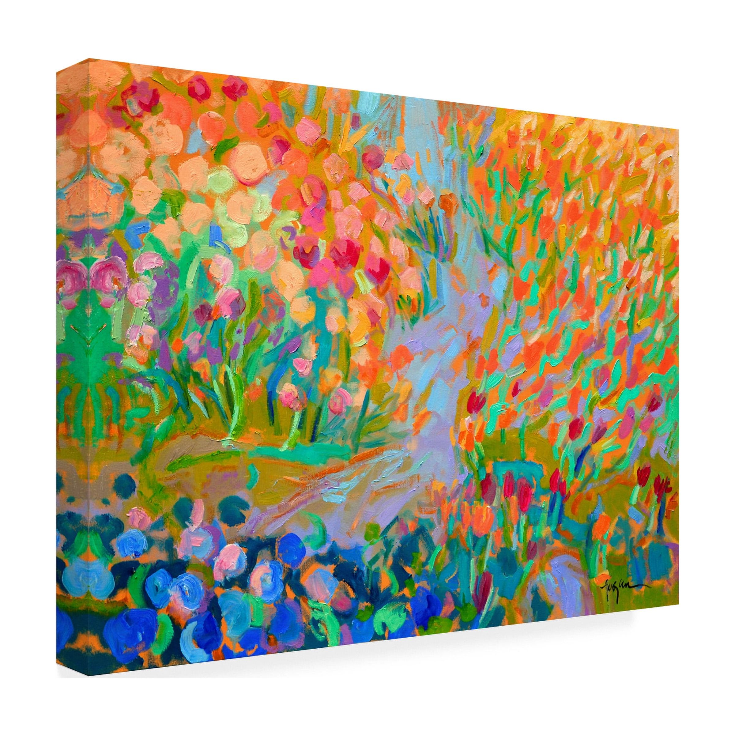 Dorothy Fagan 'Gardenjoy' Canvas Art