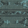 thumbnail image 4 of SAFAVIEH Palazzo Ernesto Euro style Runner Rug, Black/Turquoise, 2' x 7'3", 4 of 4