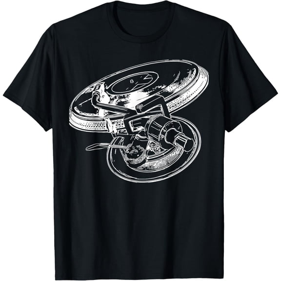 Technics 1200 Turntable - Club DJ - Vinyl Junkie T-Shirt