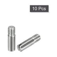 thumbnail image 3 of Uxcell 10 pack M4 x 14mm Slotted Cylindrical Pin 304 Stainless Steel Dowel Locating Pin, 3 of 6