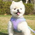 thumbnail image 3 of Reflective Pet Harness Dogs Strap Leash Gradient Color Adjustable Harness Vest Collars for Small Medium Dogs Outdoor Supplies, 3 of 6