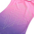 thumbnail image 6 of Girls Leotards Gymnastic Dance Onesies Ballet Tank Sleeveless Colorful Shiny Leotard, for 5-14 Years, 6 of 6