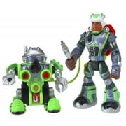Fisher Price Rescue Heroes Robotz Team: Rocky Canyon & Textonic