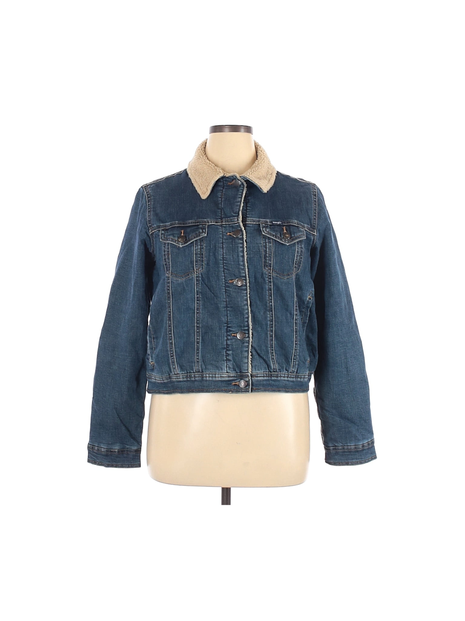 wrangler denim jacket walmart