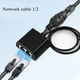 thumbnail image 5 of Divisor de Ethernet RJ45 YONGSHENG 1 a 2 puertos Hembra, 5 of 5