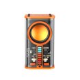 thumbnail image 2 of Tholdsy Altavoz inalámbrico Clear Mecha Style Stereo Audio Music Player para camping Rhythm Speaker Cables de audio/vídeo Naranja, 2 of 6