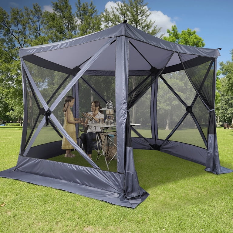 Ktaxon 10' x 10' Pop-up Canopy EZ-up Gazebo with Mosquito Netting