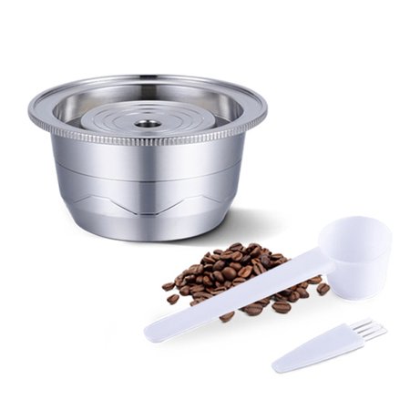 Large Capacity Reusable Stainless Steel Coffee Capsules ...
