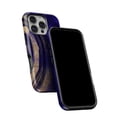 thumbnail image 5 of DesignSkinz Scratch-Resistant Hard Slim Case Compatible with iPhone 12 Pro Max (Compatible with MagSafe) - Vivid Agate Vein Slice Blue V2, 5 of 9