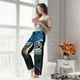 thumbnail image 5 of Fotbe Ocean Coral Turtle Pantalones de Pijama para Mujer, Pantalones de Dormir, Pantalones Pj con Cordón y Bolsillos-Medium, 5 of 6