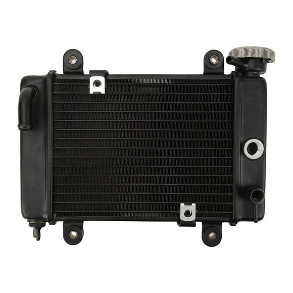 Radiador de refrigeración por agua de aleación de aluminio de repuesto para vehículos todoterreno de cuatro ruedas, ATV, triciclo, ATV, kart 150-250 cc
