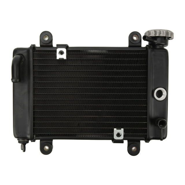 Radiador de refrigeración por agua de aleación de aluminio de repuesto para vehículos todoterreno de cuatro ruedas, ATV, triciclo, ATV, kart 150-250 cc