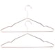 thumbnail image 2 of Perchas de Ropa de Oro Rosa Fuerte Resistente para Adultos de 17 Pulgadas, Perchas de Abrigo, Perchas de Vestir de Camisa, Perchas de Ropa Resistente con Muescas (Paquete de 50), 2 of 8