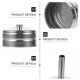 thumbnail image 2 of 1pc Accesorios para hacer café Herramienta de filtro de café Filtro de café Moka Pot (Plata), 2 of 5