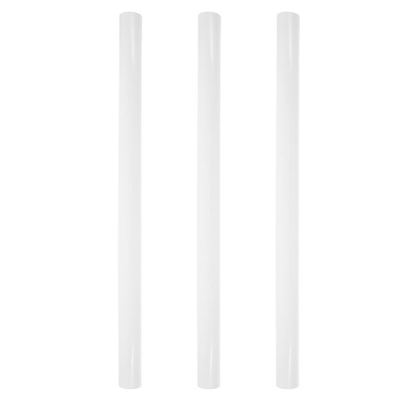 TAILTOSS 3Pcs Poster Tubes for Artists Documents Protection Minimalist Design in White 20in Long 1.2in Diameter