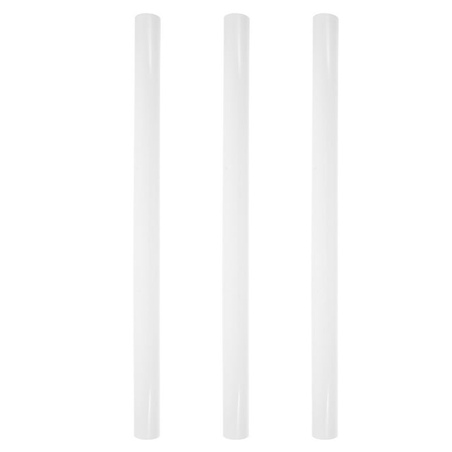 3pcs PVC Poster Tubes with Caps for Shipping Posters Art Prints Blueprints and Documents 51CM Long 3CM Diameter Mailing Tubes for Artwork Storage