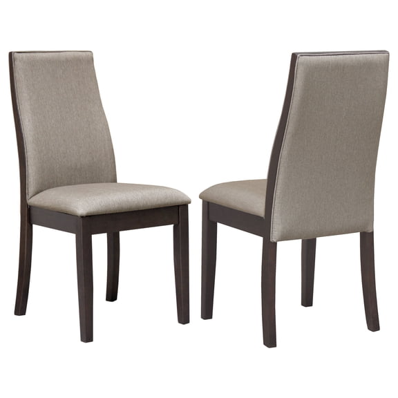 Spring Creek Upholstered Dining Chair Taupe (Set of 2)