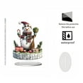 thumbnail image 6 of ToyKingdee 2D Acrylic Christmas Table Decorations for Table Home Holiday Party Decoration, 6 of 6
