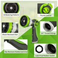 thumbnail image 4 of Boquilla para manguera de jardín AUTOMAN, paquete de 2 pulverizadores con control de pulgar, 4 of 7