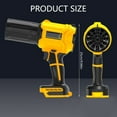 thumbnail image 5 of PatungKu Industrial Grade 40000RPM Cordless Leaf Blower Kit 2 Interchangeable Nozzles Portable Design, 5 of 10