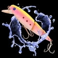 thumbnail image 5 of 2pc Fishing Lures Jigs Three-Section Minnow Realistic Surface Hard Multi-Section Fish Imitation Bait, 5 of 9