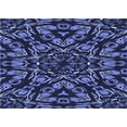 thumbnail image 1 of Ahgly Company Machine Washable Indoor Rectangle Transitional Night Blue Area Rugs, 6' x 9', 1 of 7