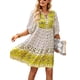 thumbnail image 3 of Sunloudy, vestido de media manga para mujer, estampado Floral Vintage, vendaje de botones, vestido bohemio de verano para vacaciones, ropa de calle de fiesta Sunloudy  S M L XL, 3 of 8