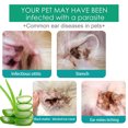 Ear drops for pets, for cats and dogs, clean the ear canal, remove ear
