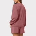 thumbnail image 7 of ZZwxWA Modal Soft Oversized Sweatshirts for Women Crew Neck Long Sleeve Relaxed Pullover Tops Sales, 7 of 7