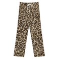 thumbnail image 3 of Animal Print Pajama Pants Loose Pajamas Female Breathable Home Trousers Leisure Sleeping Pants Large Size, 3 of 6