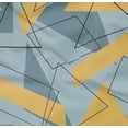 thumbnail image 4 of oneOone Organic Cotton Poplin Twill Fabric Rectangle & Triangle Geometric Print Fabric By The Yard 42 Inch Wide, 4 of 4
