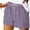 Pink, variant on CHGBMOK Womens Striped Lounge Shorts High Waisted Drawstring Casual Summer Shorts Color Block Beach Vacation Shorts with Pockets