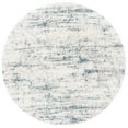 thumbnail image 5 of SAFAVIEH Fontana Darian Abstract Shag Area Rug, Ivory/Teal, 3' x 5', 5 of 10