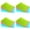 Multicolor 4PCS, variant on Refrigerator of Mats Mat Pad Fridge Multifunction Fridge 6 Pack Kitchen,Dining & Bar