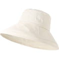 thumbnail image 3 of CoCopeaunts Classic Wide Brim Bucket Hat Women Summer Outdoor Travel Fisherman Hat Ladies Casual Sun Protection Beach Hats, 3 of 8