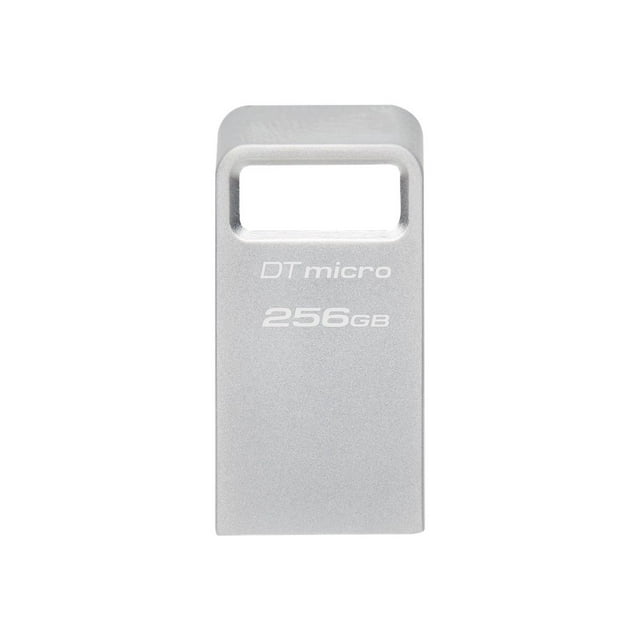 Kingston DataTraveler Micro - Clé USB de Détail - 256 Go - USB 3.2 Gen 1