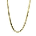thumbnail image 2 of Miami Cuban Link Chain 14MM, Real Solid Heavy Premium Gold Overlay Jewelry Pendant Necklace Men Women Gift 24", 2 of 4