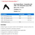 thumbnail image 2 of Rear Engine Mount - Compatible with 2008 - 2017 Mitsubishi Lancer FWD 2009 2010 2011 2012 2013 2014 2015 2016, 2 of 2