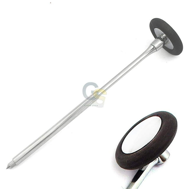 G.S BABINSKI Marteau Réflexe Neurologique avec Brosse Intégrée pour les Réponses Cutanées et Superficielles - Noir