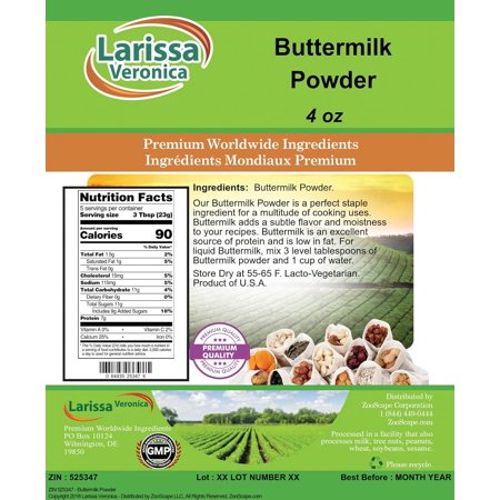 Buttermilk Powder (4 oz, ZIN: 525347) - 3 Pack