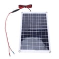 thumbnail image 4 of Kit De Controlador De Panel Solar De 40w, Panel Solar Monocristalino De 40W Con Controlador De Carga Solar MPPT Para Barco, Remolque, RV, 4 of 7