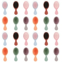 24pcs Mini Wet Hair Brush Travel Detangling Brush Detangler Hair Brushes for Curly Hair
