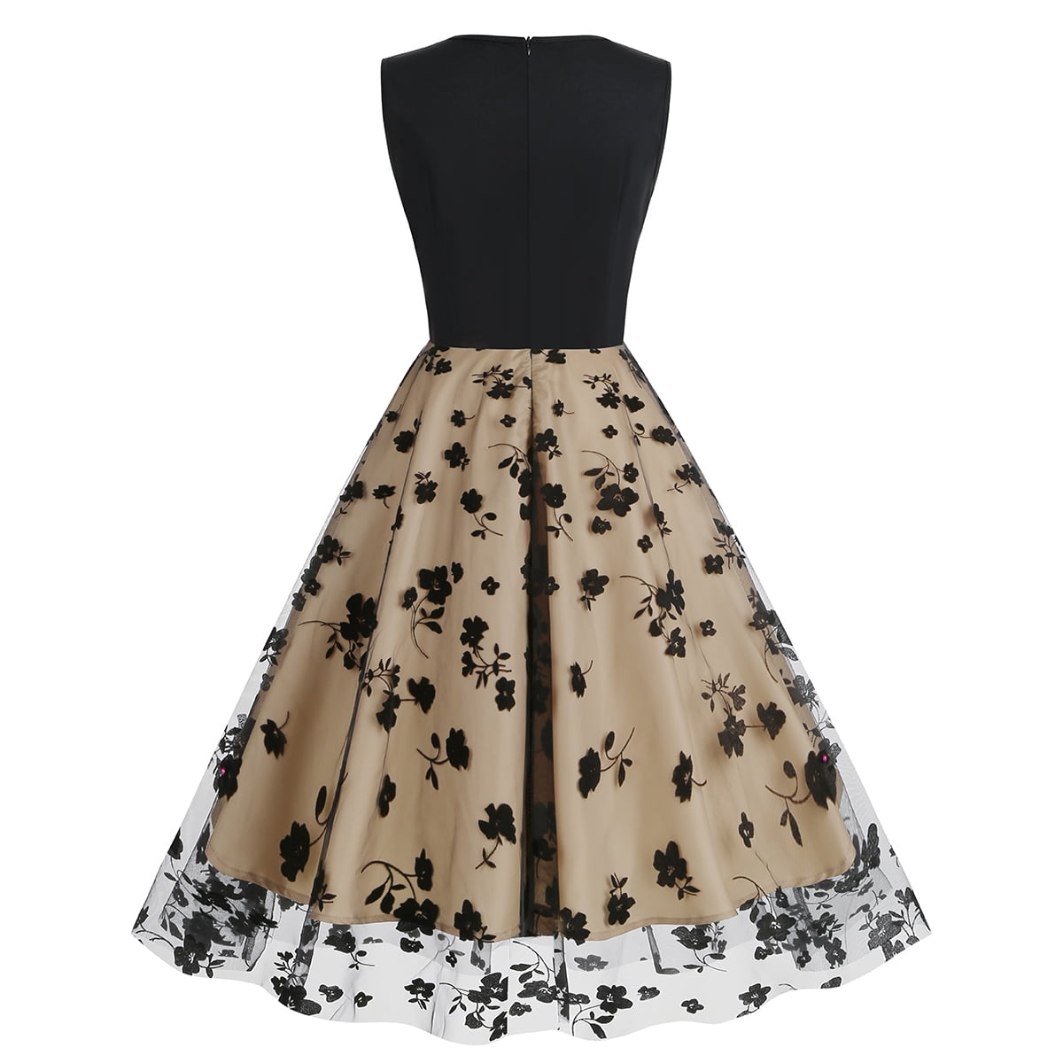 princess polly baby blue dress White House Black Market Cream Embroidered Lace Sleeveless Dress Size 0 main image 1