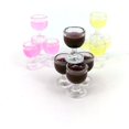 thumbnail image 1 of Modelo de copa de vino para casa de muñecas [mini copa de champán] accesorios para soldados, 1 of 4