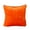 Orange, variant on Ludlz 43x43cm Soft Plush Solid Color Throw Pillow Case Cushion Cover Home Sofa Decor
